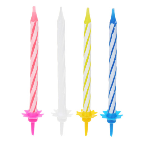 Свечи для торта тм Fntastic 24 шт, парафин