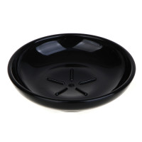 Vetta Мыльница, пластик,  11x11x3 см, черный