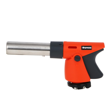 Горелка газ. с газогенератором тм ЕРМАК, регулятор подачи воздуха, кнопка блокировки, 17х7,8х3,8см