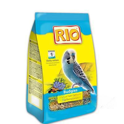 РИО 500г Корм для волнистых попугаев ОСНОВНОЙ РАЦИОН х10