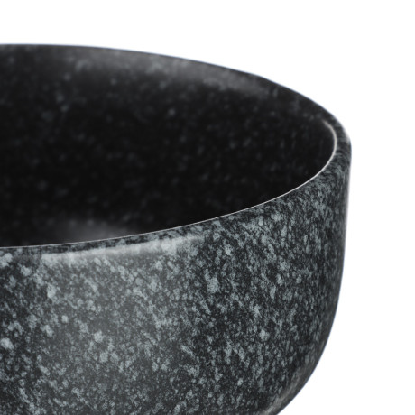 MILLIMI Набор стол.посуды 16пр(тар26см*4, тар20см*4, салатн14см*4, кружка340мл*4) керамика, черный