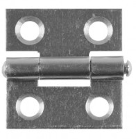 Петля дверная STAYER &quot;MASTER&quot; универсальная, цвет белый цинк, 25мм