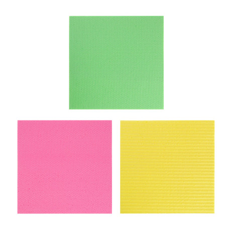 VETTA Набор многоразовых салфеток 10 шт., целлюлоза, 14х15 см