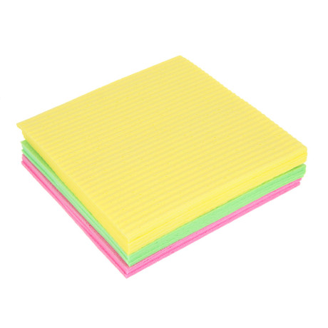 VETTA Набор многоразовых салфеток 10 шт., целлюлоза, 14х15 см