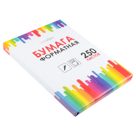 Clipstudio Бумага офсетная  ф.А4 (250 л.) пл.60гр./м2 бел.92%