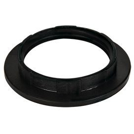 Ecola кольцо дополнительное к патрону E27 Черный УП.100шт!! RB7SPBEAY