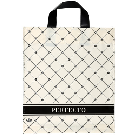 Пакет Перфекто Карамель с петлевой ручкой, L 35x31 см, 95 мкм ПВД
