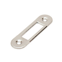 Планка ответная 5001-CR (хром) универс. (д/замков серии 53,54,55,56)   \50