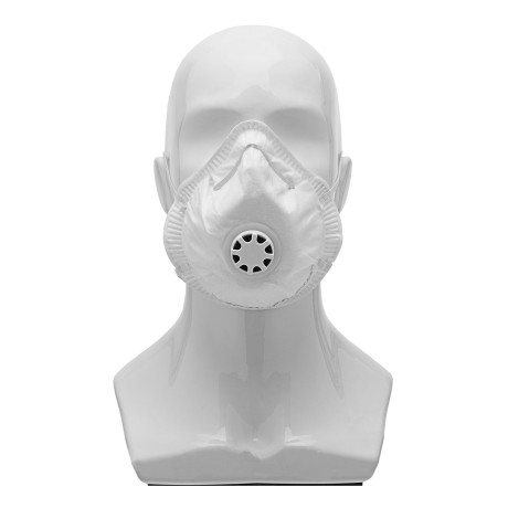 Полумаска фильтрующая формованная, модель "Исток", с клапаном выдоха, FFP1 NR, 10шт