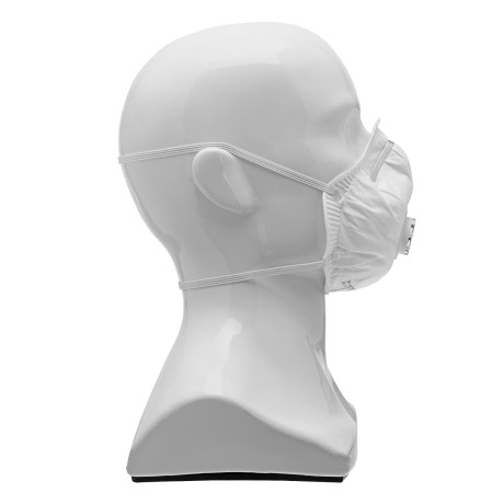 Полумаска фильтрующая формованная, модель "Исток", с клапаном выдоха, FFP1 NR, 10шт
