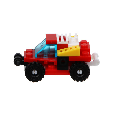 ИГРОЛЕНД Конструктор "Пожарная бригада" 8 в 1, 8х3,5х11 см, ABS