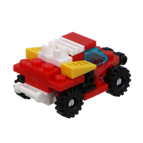 ИГРОЛЕНД Конструктор "Пожарная бригада" 8 в 1, 8х3,5х11 см, ABS