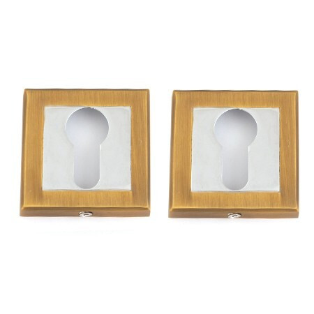 Накладка под цилиндр DP-C-18-АN Windrose (антик) Апекс (1пара)  \12 (144)