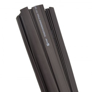 EKF термоусадка трубка ТУТ 14/7 черная в отрезках по 1м (уп.50м, цена за 1м) tut-14-b-1m