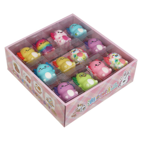 Игрушка антистресс сквиш "Аксолотль", PU, 5х5,5х3,5см, микс