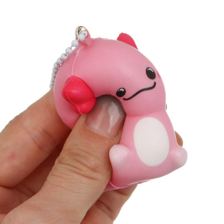Игрушка антистресс сквиш "Аксолотль", PU, 5х5,5х3,5см, микс