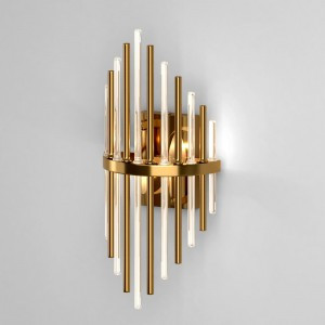 Bogate's Бра 2x 60W E14 120x200x450 латунь/стекл Умный дом 356/2 a057235