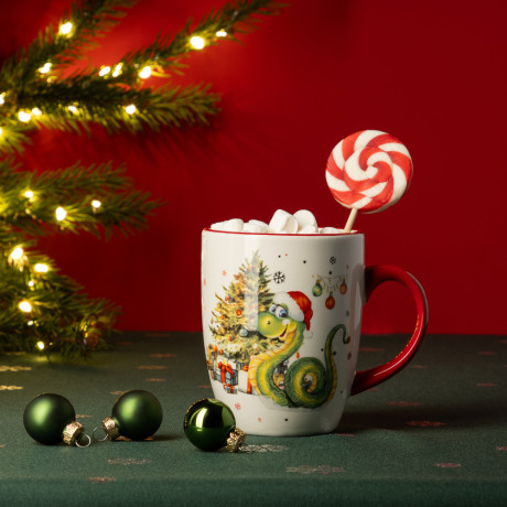 MILLIMI Год змеи Кружка, 320мл, керамика