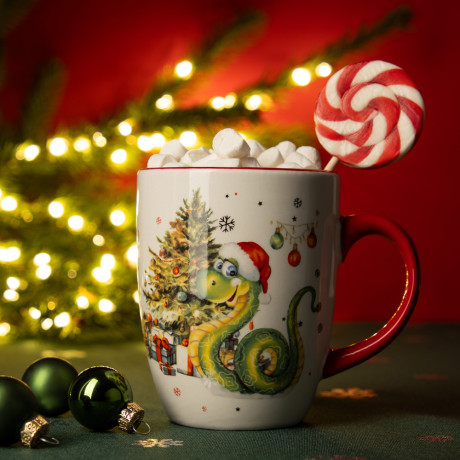 MILLIMI Год змеи Кружка, 320мл, керамика