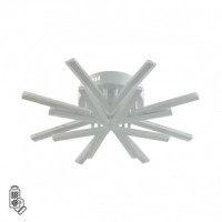 LUMION 8029/65CL LEDIO LN25 бел/акрил люстра св/д управл. LED 65W 2K-4K-6K 220V пульт ДУ ALBERTA