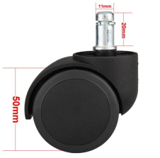 Колесо со штырём 11мм для компьютерных кресел Ø 50мм