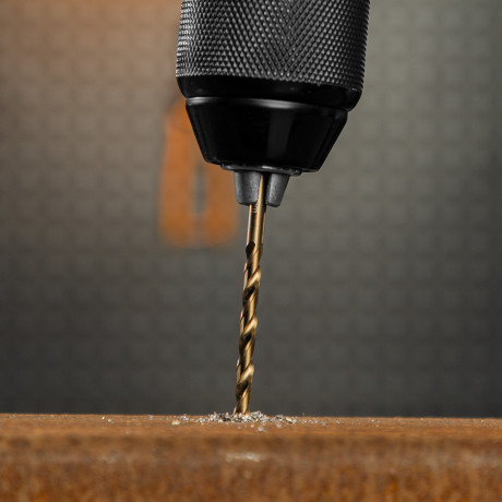 Сверло по металлу, 4,5 мм, HSS Co-8%// Denzel