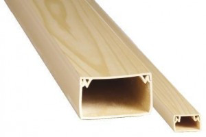 EKF кабель-канал ПВХ светлое дерево (сосна) 40х25 2м (цена за 1м) (24м в уп.) kk-40-25w