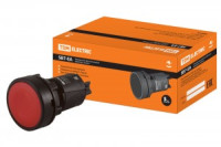 TDM Кнопка SB7-EA41 d22мм 1р красная  (10!) SQ0746-0019