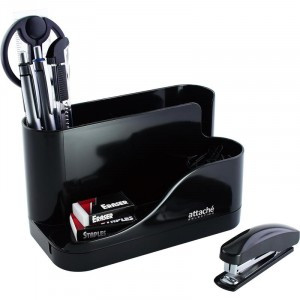 Набор настольный Attache Selection 10 предметов черный S-112 877407