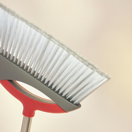 Набор для уборки с щеткой и совком тм VETTA Премиум Грей, пластик, металл