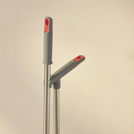 Набор для уборки с щеткой и совком тм VETTA Премиум Грей, пластик, металл