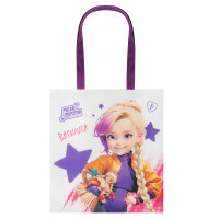 BY Русские Супергерои Сумка-шоппер, 38x42см, ручки 58 см, ПЭ под ткань, &quot;Василиса джуниор&quot;