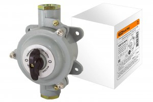 TDM Пакетный выключатель ПВ3-40 3П 40А 220В, силуминовый корпус, IP56 SQ0723-0070