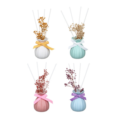 LADECOR Аромадиффузор 100 мл,(Milk/Spring bloom/Farm wild flowers/ Night in Paris)