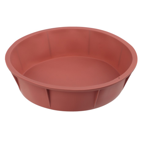 Форма силиконовая d20x5см, круглая, 3 цвета