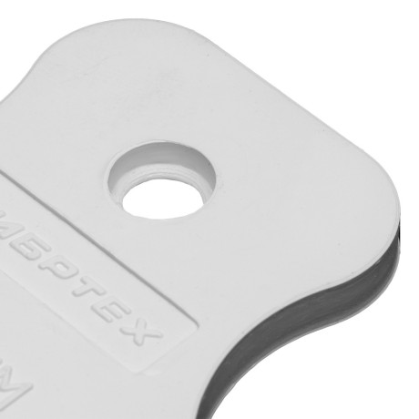 Шпатель, белая резина, 40 мм Сибртех