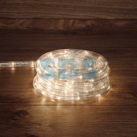 Дюралайт 24LED/м, 2W, теплый белый 10м, 1,6Вт/м рез 1м, IP65 шнур в компл.  121-326-10 Neon-Night