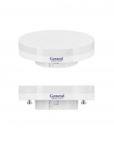 General GX53 10W(680lm) 4500K 4K матовый пластик 75x22 661903