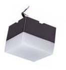 Ultraflash св-к св/д подвесн офисн коннектор 3W(270lm) 4000K 4K 70x70x55 поликарб/черн IP20 LPL-6006