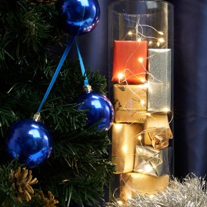 Feron Гирлянда-нить 100LED Роса 2700К, 10м, IP20 USB, прозрачный шнур, CL576 48186