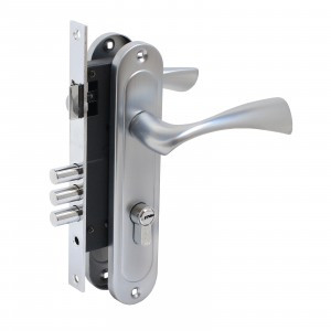 БУЛАТ ЗВ4-3.70.03.07 НОМОС титан  5 перф.кл. Замок врезной с/руч12)