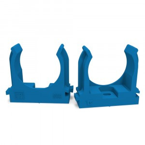 Промрукав крепеж-клипса монтаж. пист. ПМ СИНЯЯ d32 (25/500 уп/кор) цена за 1 шт PR13.0146