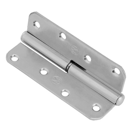 Петля накладная ПН1-110 правая, цинк, 4 шт, (Металлист)