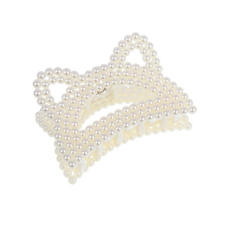 Краб для волос, тм ЮНИLOOK, 7-8см, полистирол, 6 дизайнов, #10