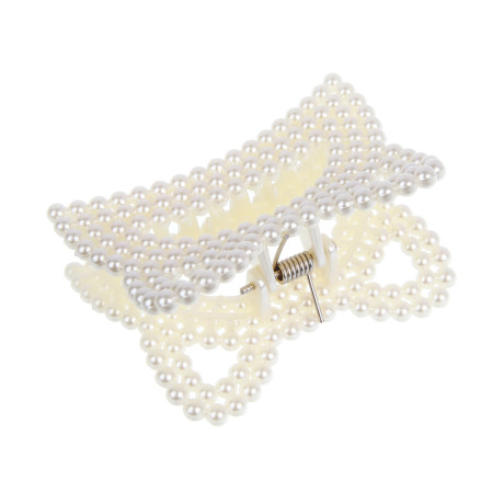 Краб для волос, тм ЮНИLOOK, 7-8см, полистирол, 6 дизайнов, #10