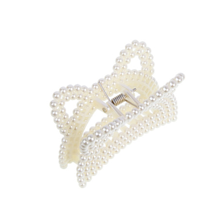 Краб для волос, тм ЮНИLOOK, 7-8см, полистирол, 6 дизайнов, #10