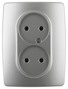 ЭРА 12 роз. СУ 2 мест. 16А алюминий, автоклеммы 12-2107-03 0881