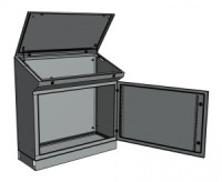 EKF пульт управления напольный TP12 IP55 (960х1200х400) mb-96-120-40