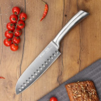 Нож сантоку Престон лезвие 18см, стальная рукоятка TR-22075 Taller