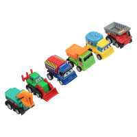 Набор инерционных машин «Стройка» в сумке, 6 штук, 10х10х3 см